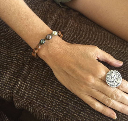 iridescent, bracelet perles de Tahiti, iridescent.fr, bijoux en perles de Tahiti