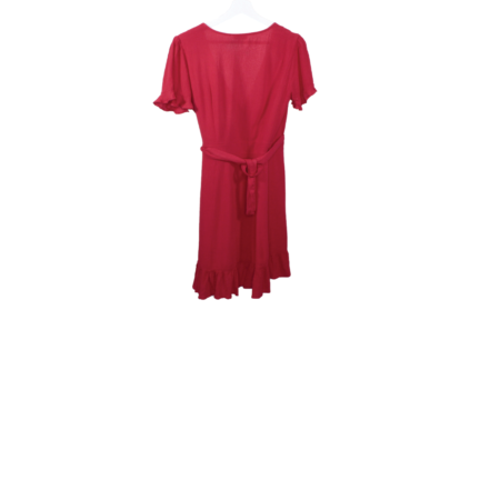 Iridescent, Goa Paris, robe rouge porte feuille, dos, iridescent.fr